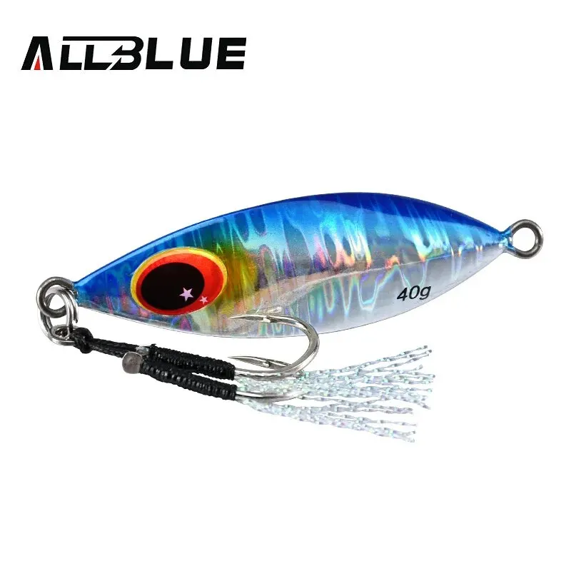 ALLBLUE ATLAS Cuchara de metal súper dura para lubina – Jigging lento - imagen 4