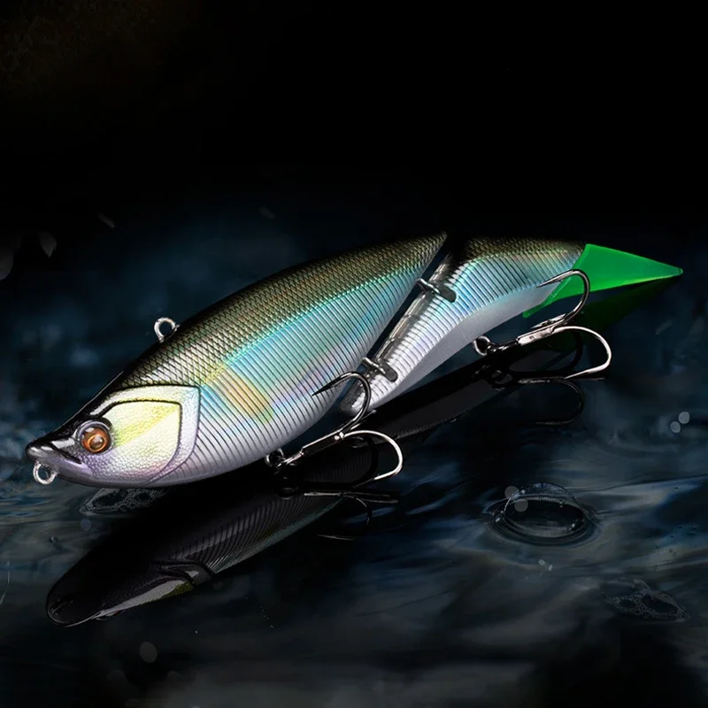 Cebo duro flotante para pesca, señuelo Biónico de varias secciones, cebo falso, 19cm, 55g, Wobblers flexibles, aparejos de pesca - imagen 5