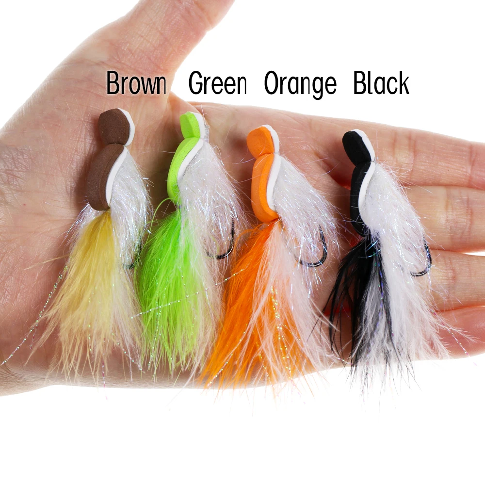 Wifreo-señuelo flotante de espuma para pesca en agua salada y dulce, 4 unidades - imagen 4