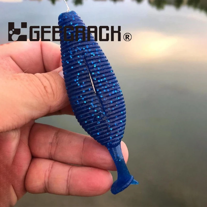 Japón importó GEECRACK SPIRON 2,8 pulgadas Luya cebo suave de alta gravedad específica, pesca salvaje de lubina - imagen 4