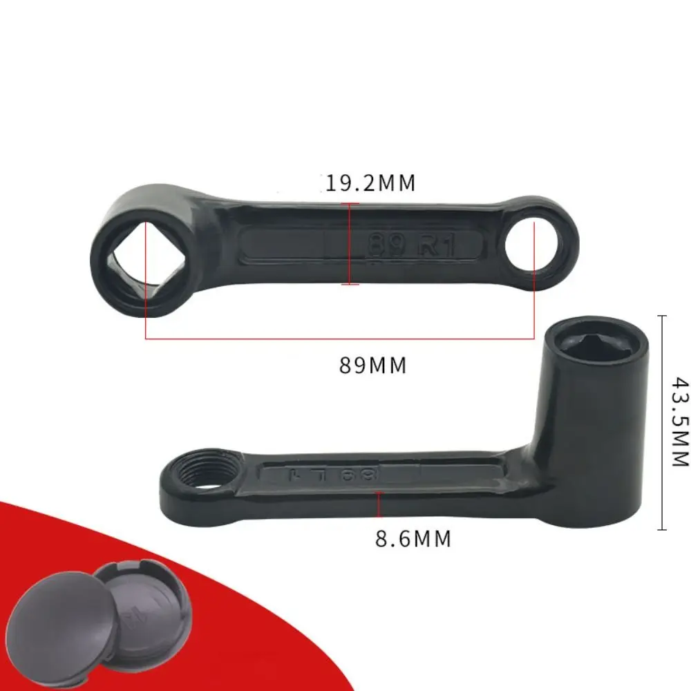 Pedales de bicicleta eléctrica aluminio – Universales eje central negro - imagen 5