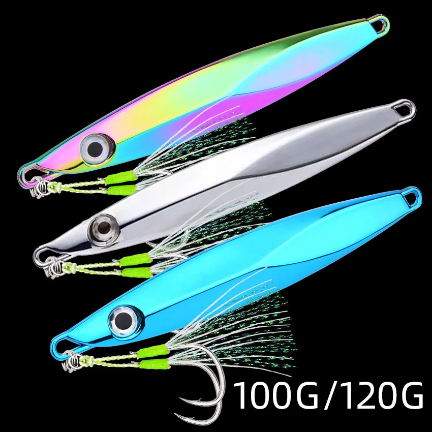 Jig Zinc 100g hundimiento lento pesca mar - imagen 2