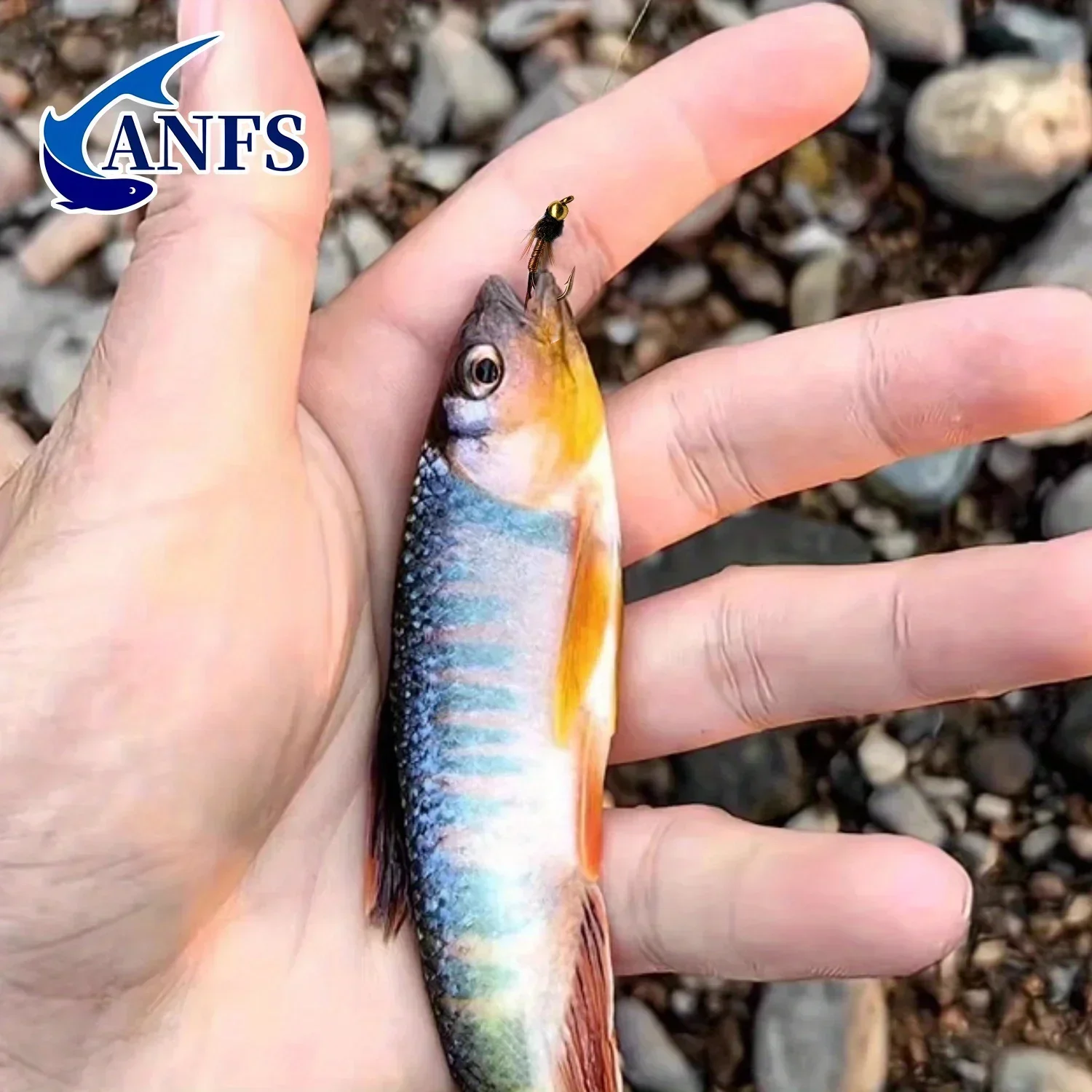 Ninfas para trucha ANFS – Realistas con rayón de hundimiento lento - imagen 3