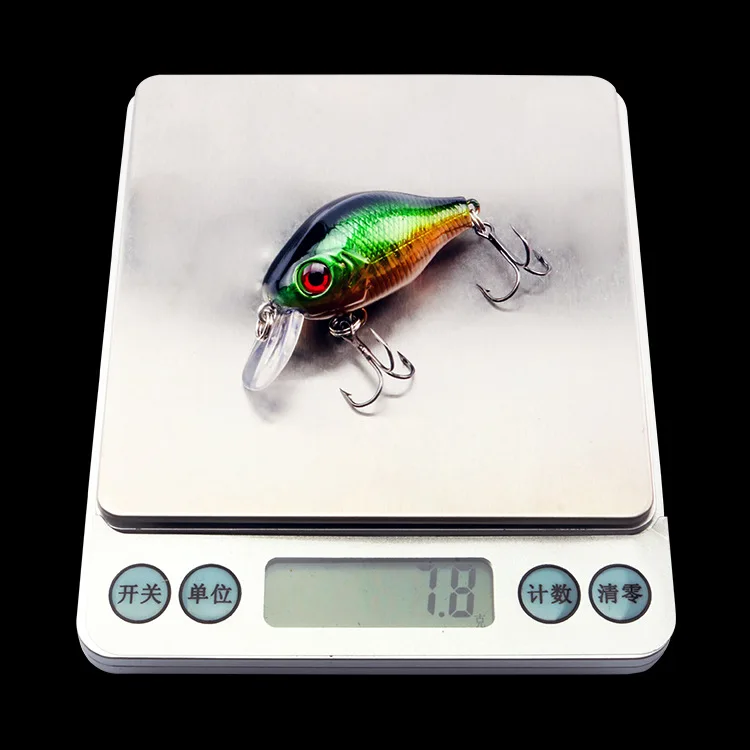 Señuelos Crankbait duros pequeños – Wobbler con anzuelos triples - imagen 2