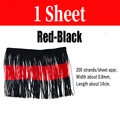 1pc Red black