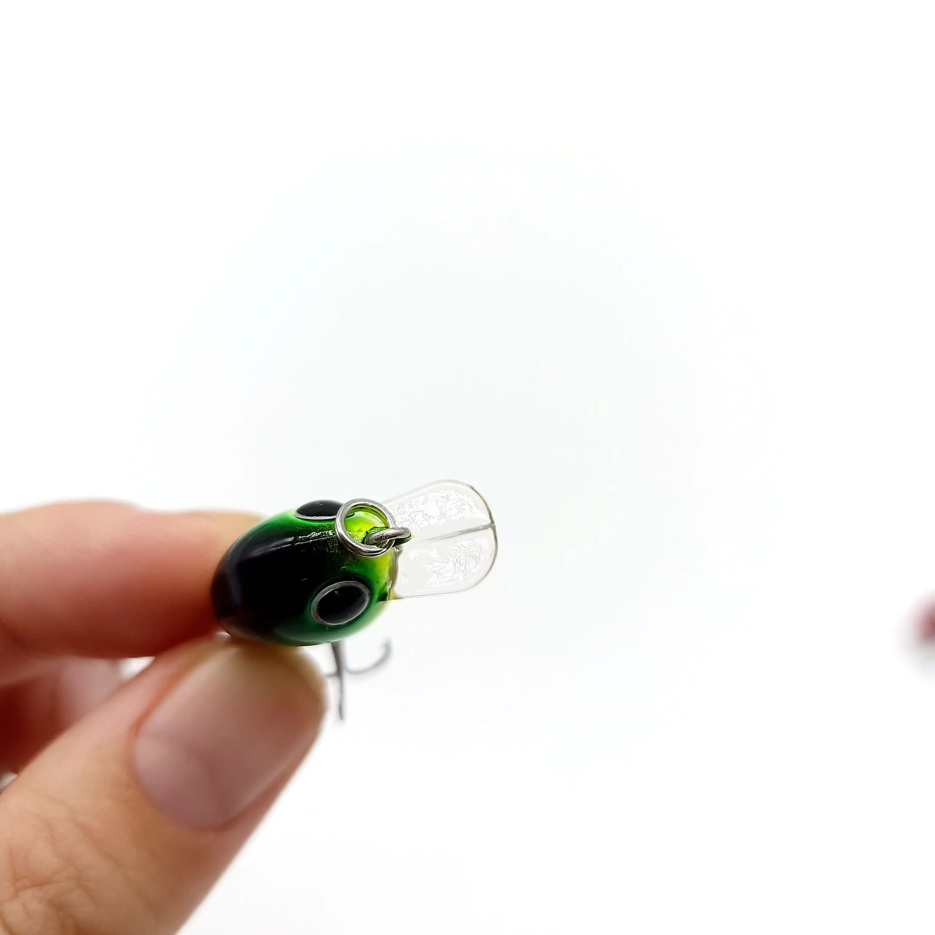 DUODUOYU-Mini Señuelos de Pesca de peces, aparejos de pesca de 1,9g/25mm, hundimiento de 0,2-1,5 m, Crankbaits de fundición larga, cebo Artificial para pececillos, 1 ud. - imagen 5