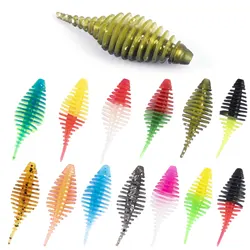 Swimbait vinilo dorado para lubina Drop Shot Texas rig eficaz