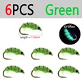 6pcs Green