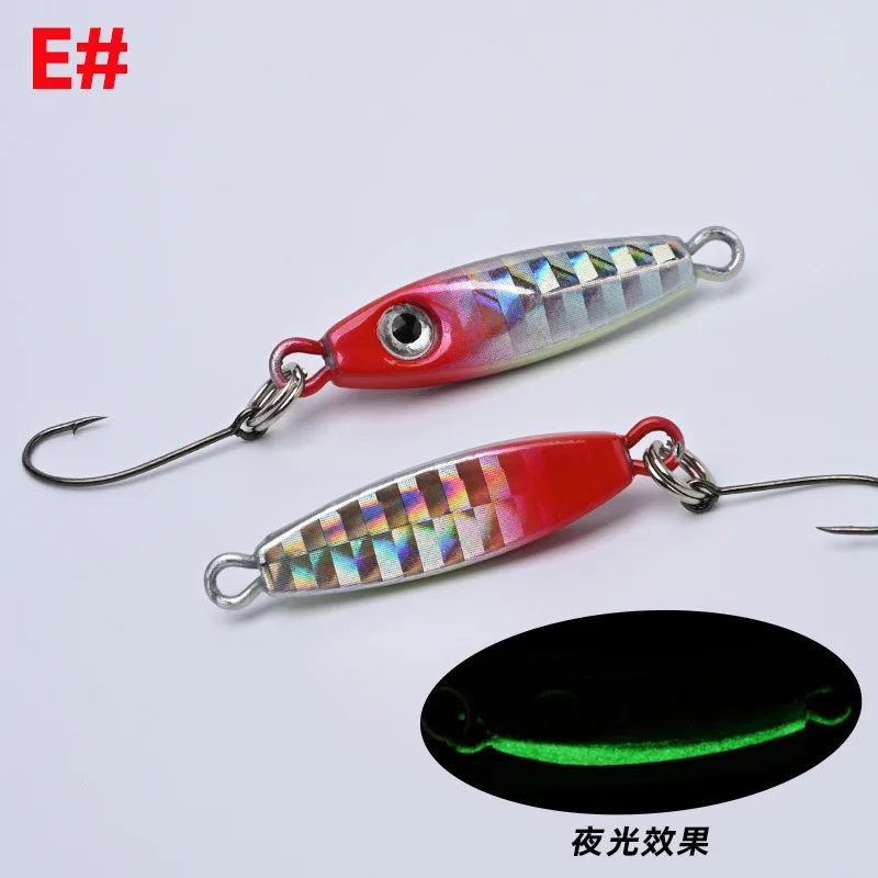 Señuelos metálicos MUKUN Micro Spoon – Jigging ligero para trucha - imagen 5