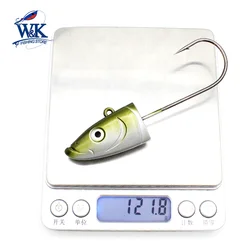 Señuelo curricán Jig Head 150g con cola de paleta – Para bacalao y polaca