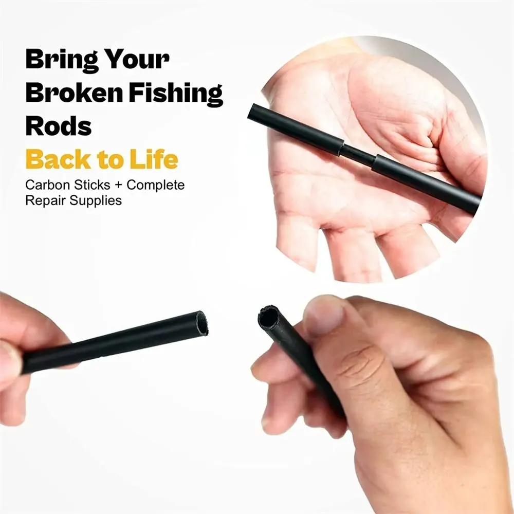 Revive su experiencia de pesca con los barras de carbono de Back to Life y los suministros de reparación completos