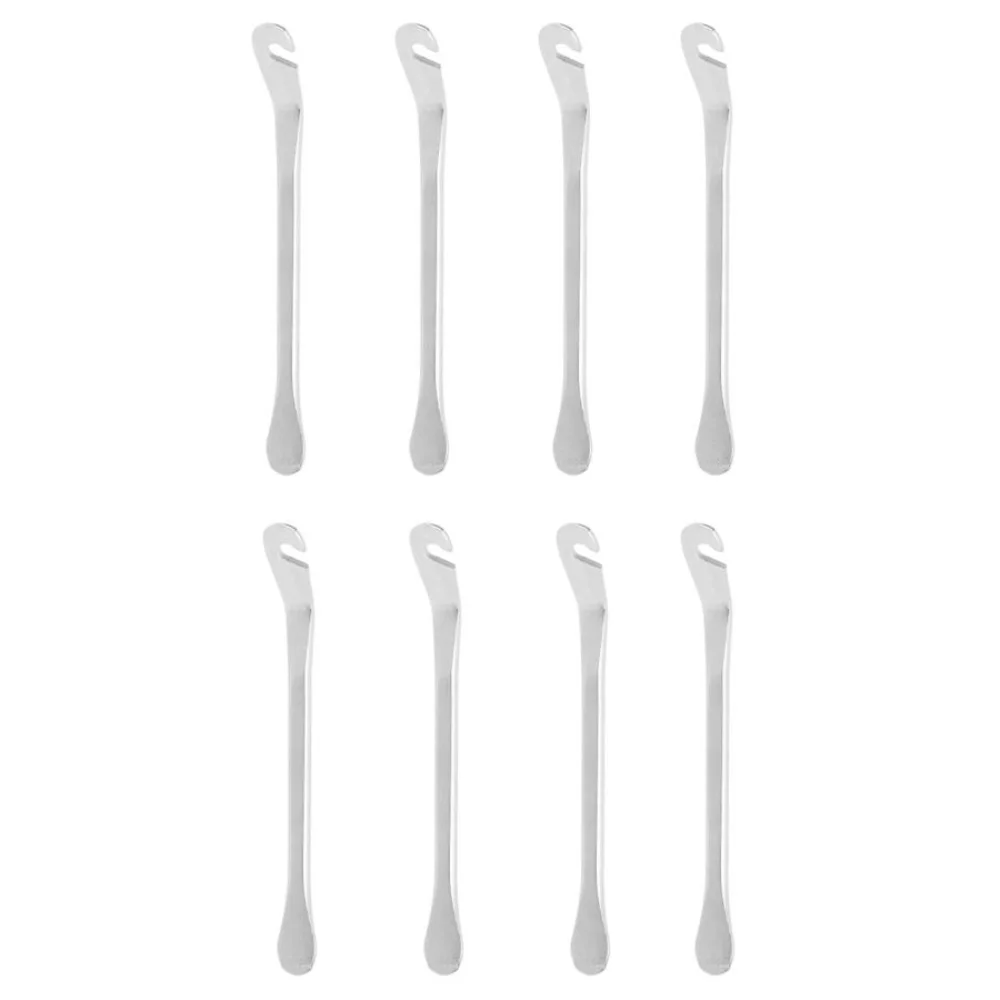 Palancas desmonta neumáticos de bicicleta de acero curvadas premium 11,5 cm - imagen 5