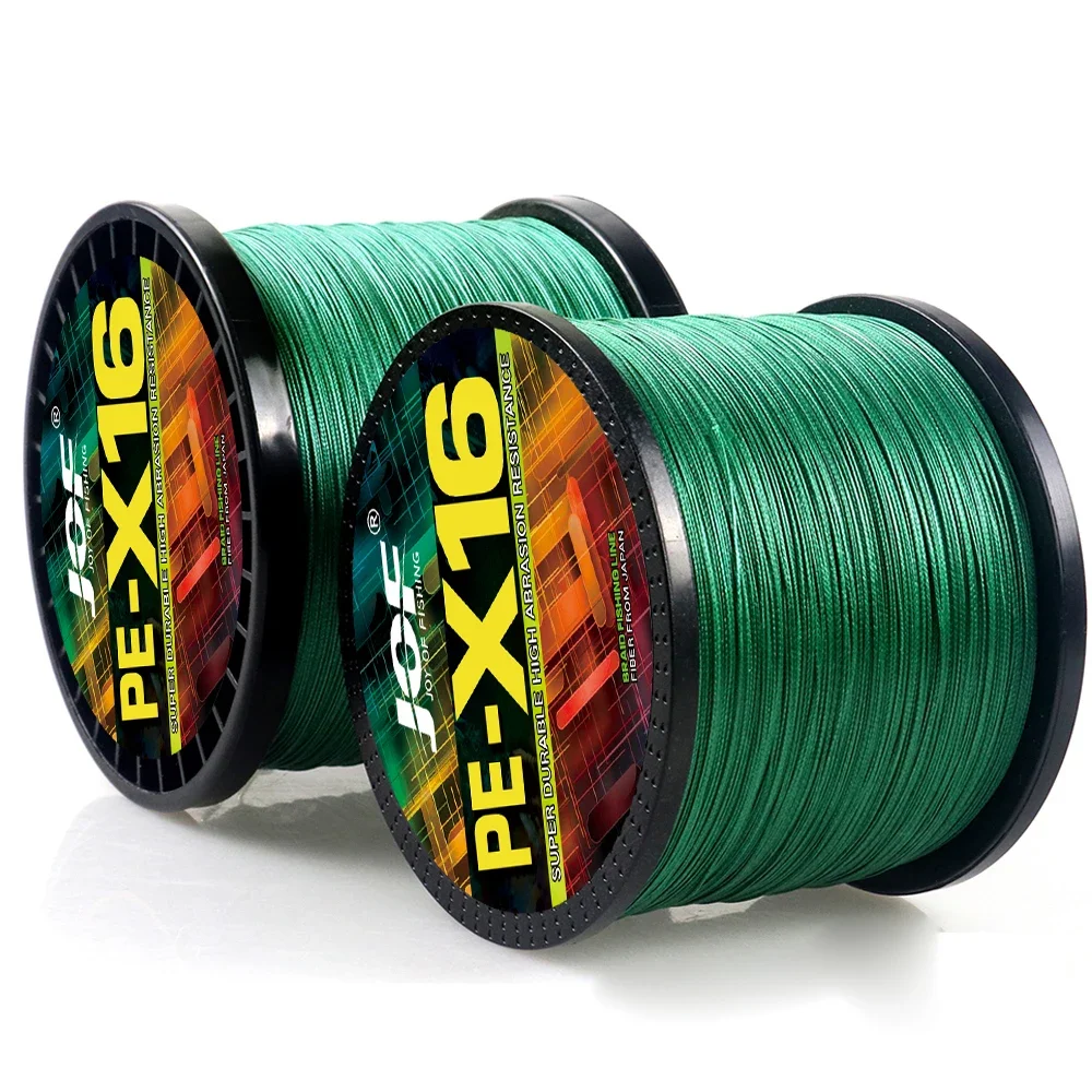 JOF12/16 hebras hilo de pescar 500M 1000M trenzado PE 25 ~ 200LB alambre fuerte multifilamento duradero agua salada marina Japón alambre 11,3-91kg - imagen 5