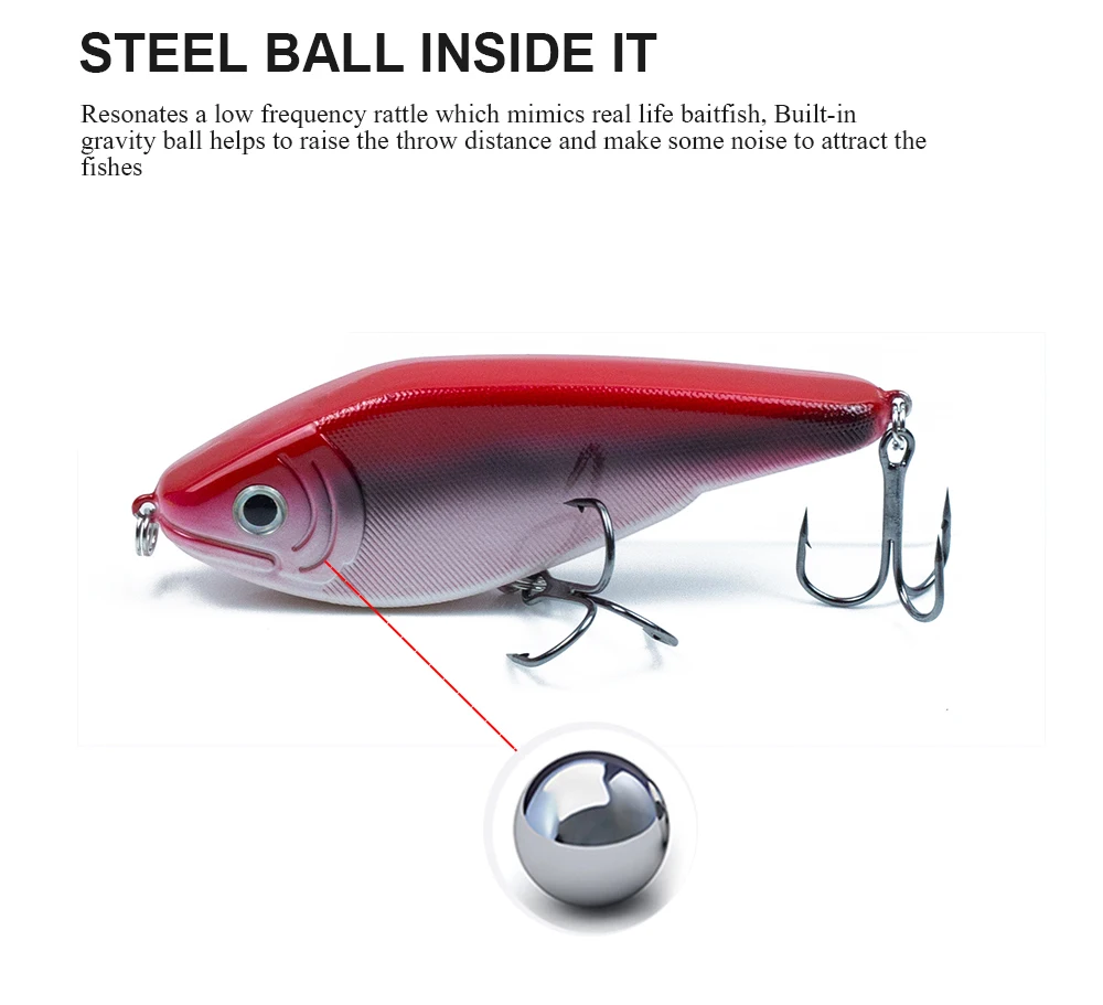 Experimente la emoción de la pesca con nuestro innovador diseño de bola de acero