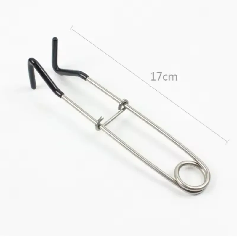 Desenganche de pesca de acero inoxidable, esparcidor de Boca de pescado portátil abierto, esparcidor de mandíbula de pescado, dispositivo de desacoplamiento, herramientas de pesca - imagen 4