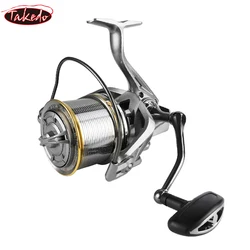 TAKEDO ST03 Carrete Spinning Surf Metal para Pesca de Mar y Carpa