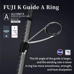 Caña de Pescar TSURINOYA PROFLEX, Serie Plegable de 5 Secciones, 2.4m, para Pesca de Lubina en Costa, Jigging, con Guías FUJI, Spinning y Casting