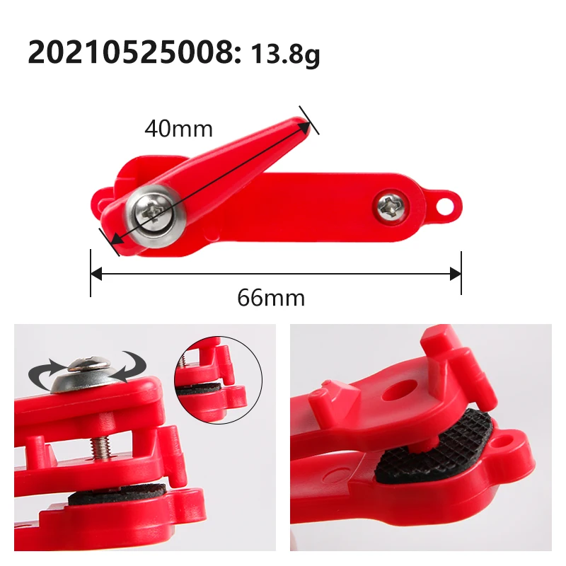 LETOYO-Clips de liberación de salida para curricán, Clips duraderos para curricán, herramienta de pesca, clip de pesca en el mar - imagen 3