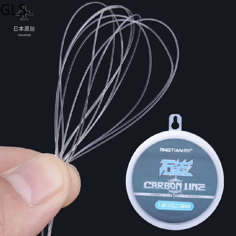 GLS Newest Strong 2.30kg-15.9kg Freshwater Bass Carbon Line 100M High Quality Fluorocarbon Coating Fishing Line - imagen 5