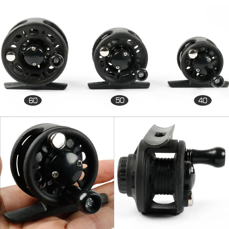Sougayilang-Mini carrete de pesca en hielo rentable, para agua dulce y salada, primavera e invierno - imagen 3