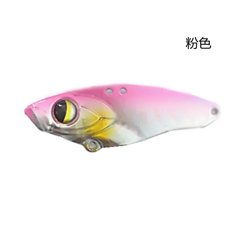 1 Uds 5g 7g 10g 14g Metal VIB señuelo de pesca cuchara vibratoria cebos Crankbait Wobbler cebos duros señuelo ViB aparejos - imagen 5