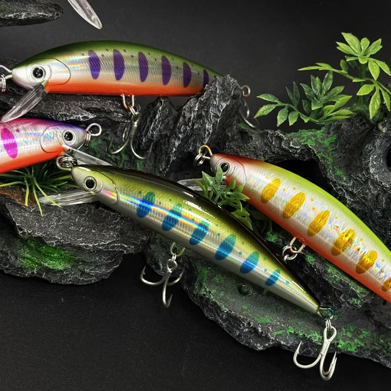 Wobbler hundido para lubina y trucha – Señuelo de agua salada lucio - imagen 3