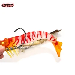 TAKEDO LV01B Señuelo camarón para lubina – Cebo blando