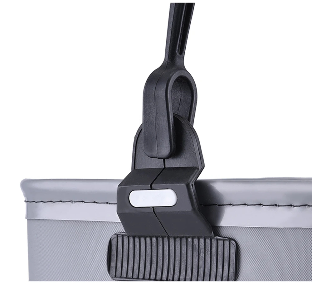 Cubo de pesca Eva de 4L, contenedor de cebo vivo multifuncional plegable para agua, accesorio de pesca de carpa - imagen 4