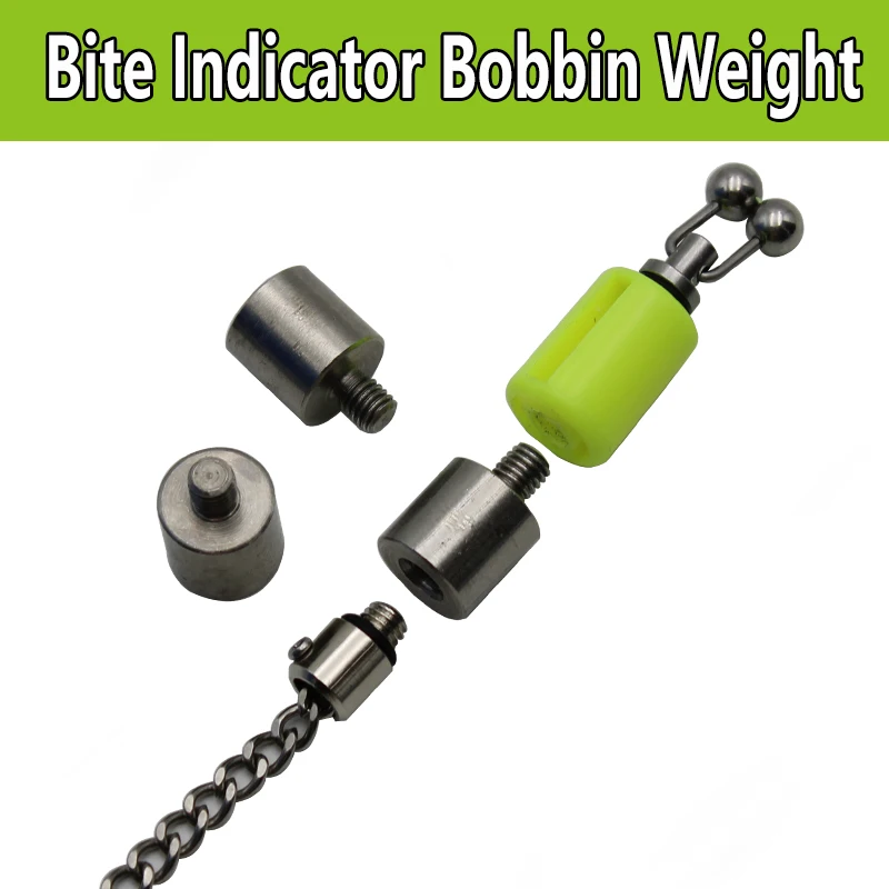 Accesorios de pesca de carpa, indicador de picadura de insectos, pesas de bobina para aparejo de pelo de carpa, herramienta, alimentador de método grueso, aparejos de pesca, 2 uds. - imagen 2