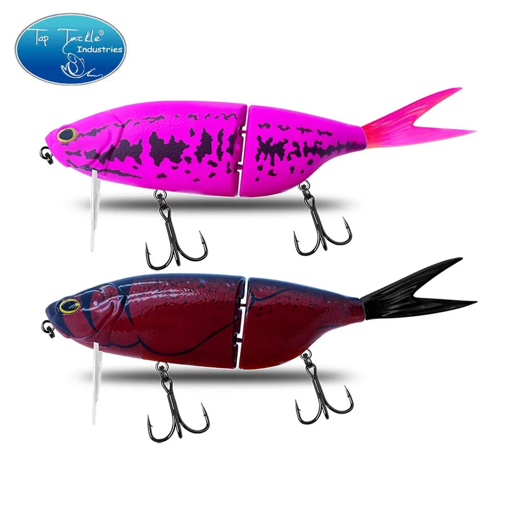 CF 2 secciones junta S tipo SwimBait Joker 200mm 88g Wobbler flotante cebo grande para accesorios de pesca Señuelos de Pesca - imagen 4