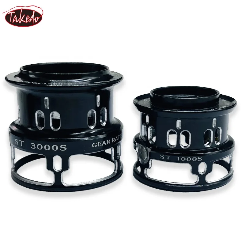 Carretes de pesca de carpa TAKEDO ST08 1000S 2000S 3000S doble agarre Peche Carretilha Baitcasting carrete giratorio agua salada - imagen 5