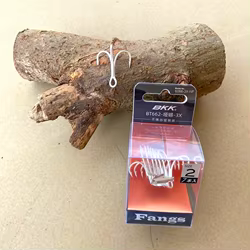 Anzuelos triples BKK Fangs – Pesca en agua dulce y salada
