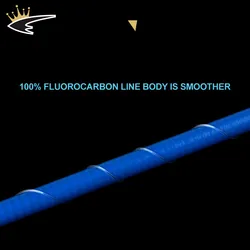 Sedal fluorocarbono revestido para carpa y mosca