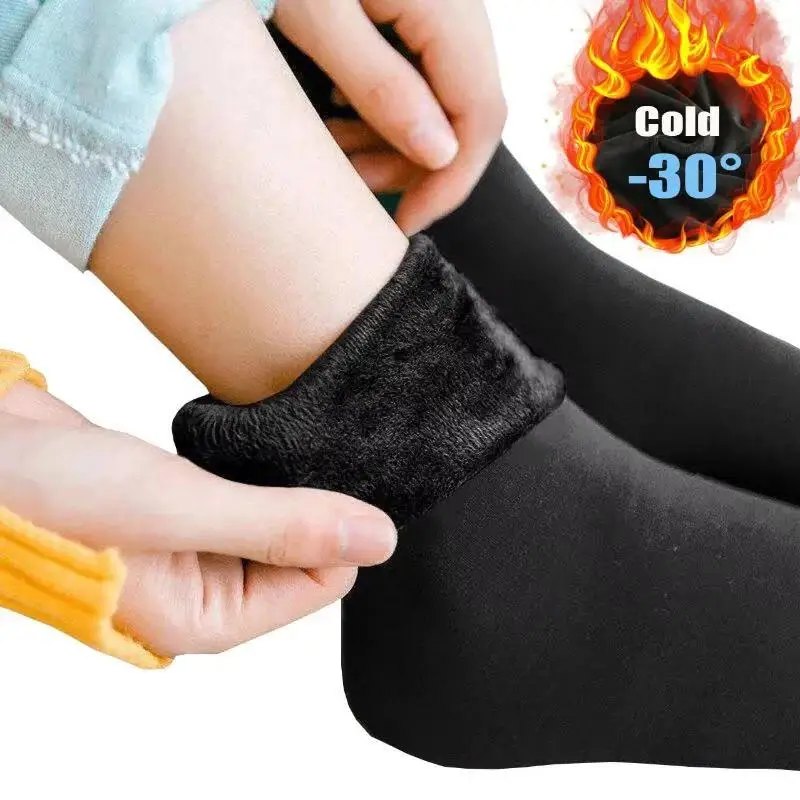 Calcetines de lana y cachemira – Térmicos gruesos para nieve