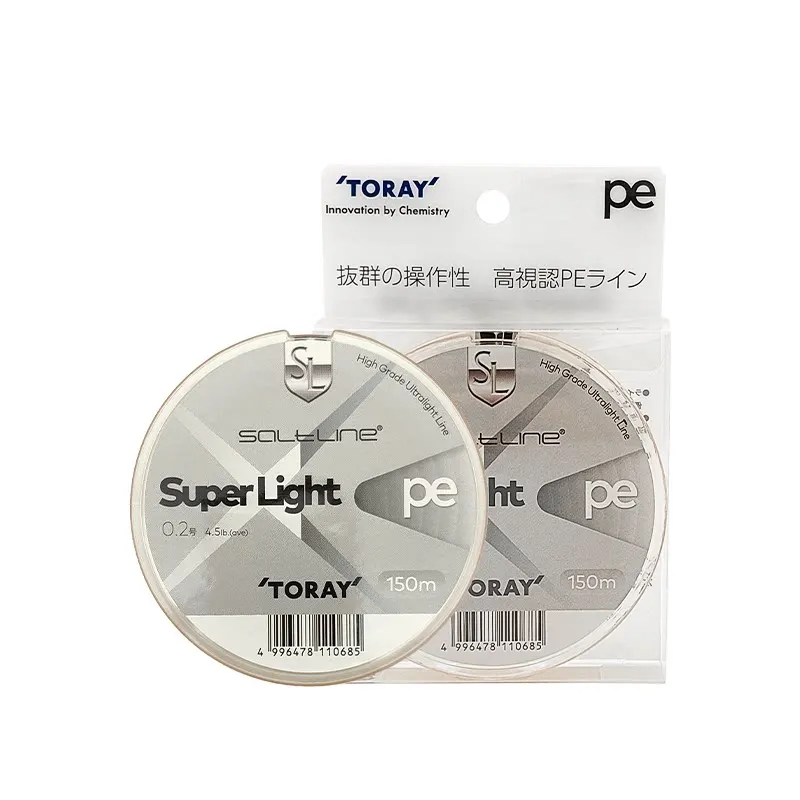 Línea de pesca trenzada TORAY Super Light X4 Micro Fish Stream - imagen 3