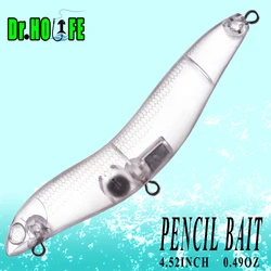 Señuelos Topwater Lápiz Dr.Holife – En blanco para pintar