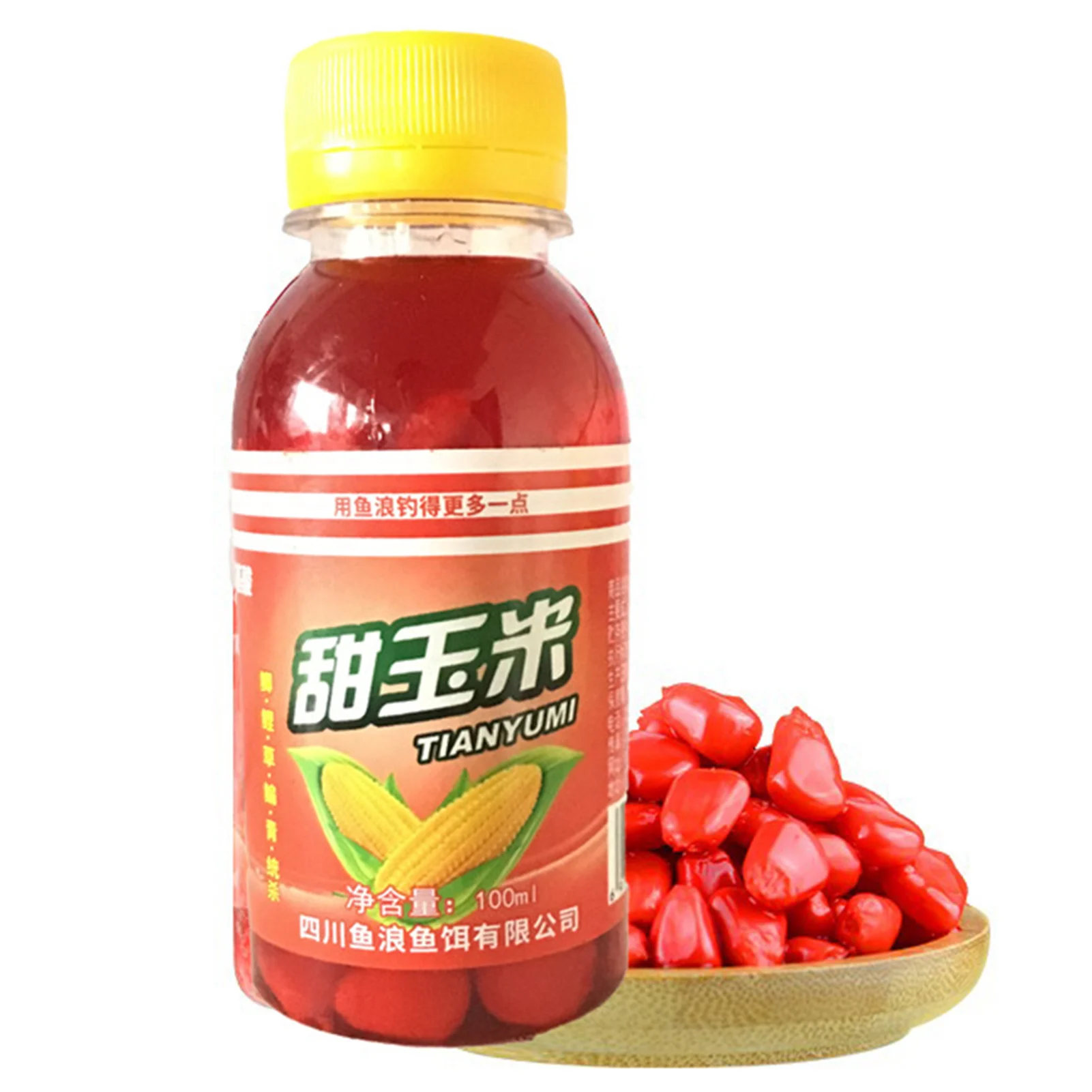 Cebo de pescado atrayente, Material de maíz, carpa plateada, botella pequeña, medicina atrayente - imagen 3