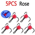 5pcs Rose