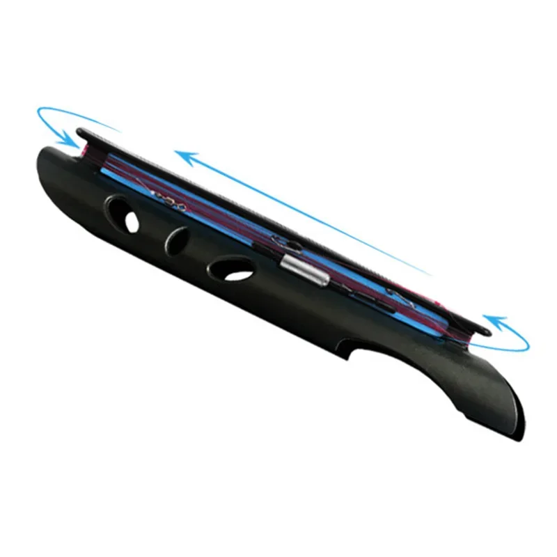 5 unids/lote tablero de bobinado para líneas de pesca placa de bobinado alarma de mordida agarre de labio soporte de carpa accesorios de caña aparejos caja de pesca herramientas - imagen 3