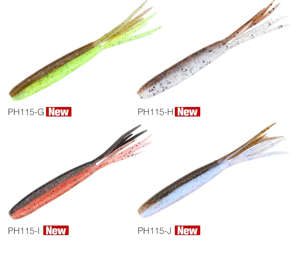 Descubra los nuevos señuelos de pesca Ph115-J y Ph115-H con colores vibrantes y materiales duraderos para una experiencia de pesca mejorada