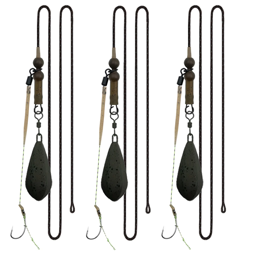 YOTO Set Helicóptero con plomo Willow para lances largos