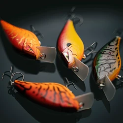 ARK ZAS2.5, placa de lengua cuadrada de baquelita, hombre gordo poco profundo, tres ganchos personalizados japoneses, cebo de señuelo de tiro lejano