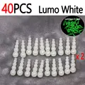40pcs Lumo White