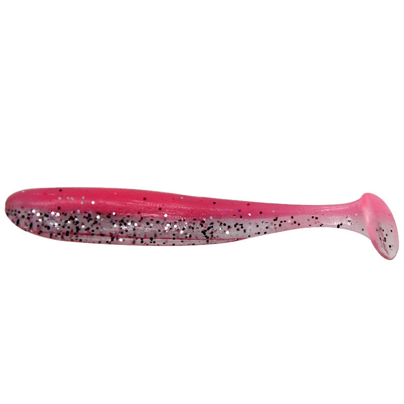 Señuelo Wobbler Jigging T-Tail – Silicona bicolor para lubina - imagen 5