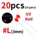 20pcs L uv red