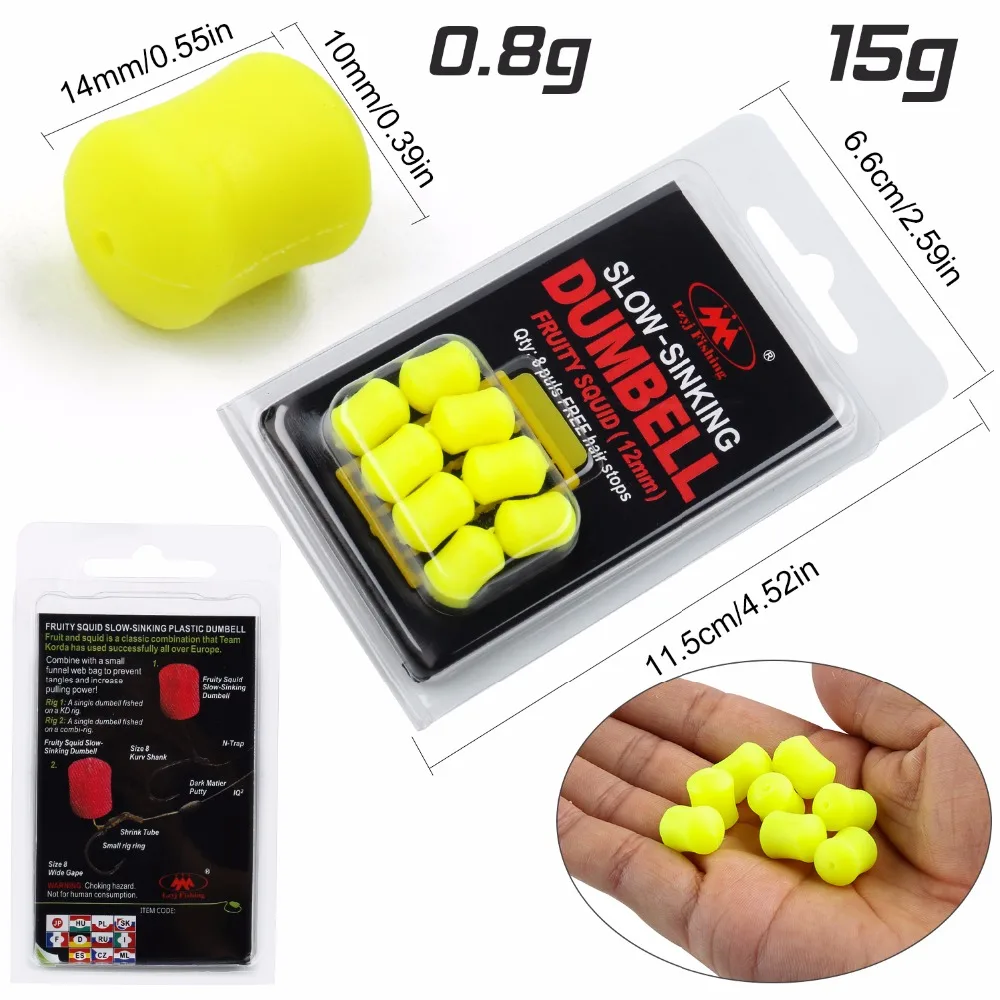 Sougayilang, 1 tarjeta, Boilies de pesca de carpa, maíz Pop, amarillo, flotante, cebo falso, señuelo Pop Up, Boilies, aparejo, cebo de carpa, aparejos de pesca - imagen 4