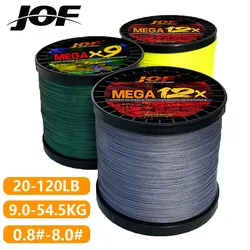 JOF X9/12 Hilo Trenzado PE Resistente Abrasión – 0.14-0.55mm