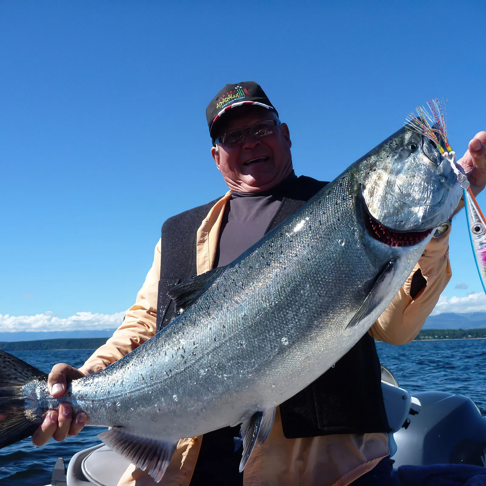 Jigging vertical en agua salada
