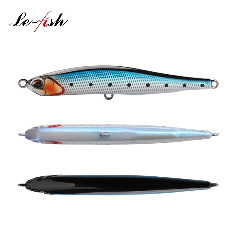 Le Fish-señuelo de pesca con lápiz que se hunde, trampa de miel, Wobblers de curricán, cebo duro de agua salada para lubina, trucha, 8g-24g - imagen 3
