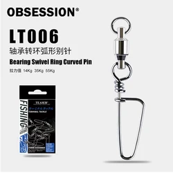 Conector giratorio acero inoxidable LT006 - Accesorios para carpa y lucio